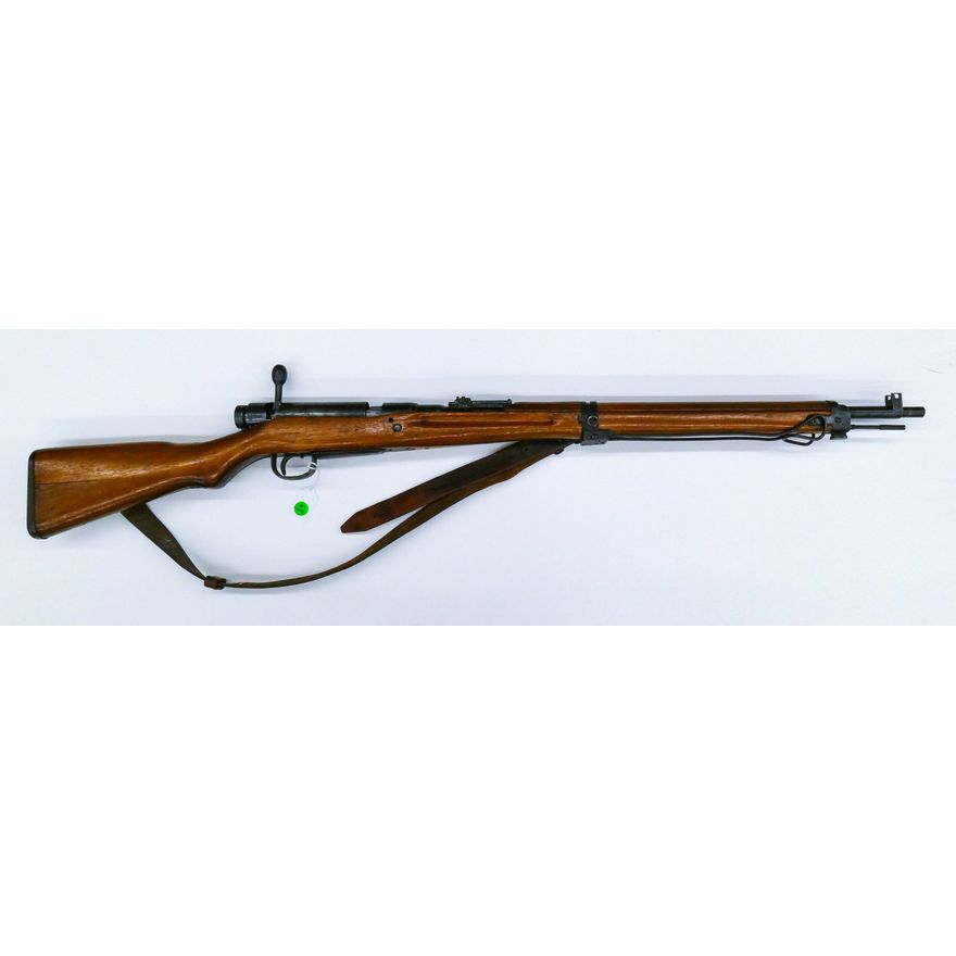 WWII Japanese Arisaka Bolt Action Rifle Serial #34453.
