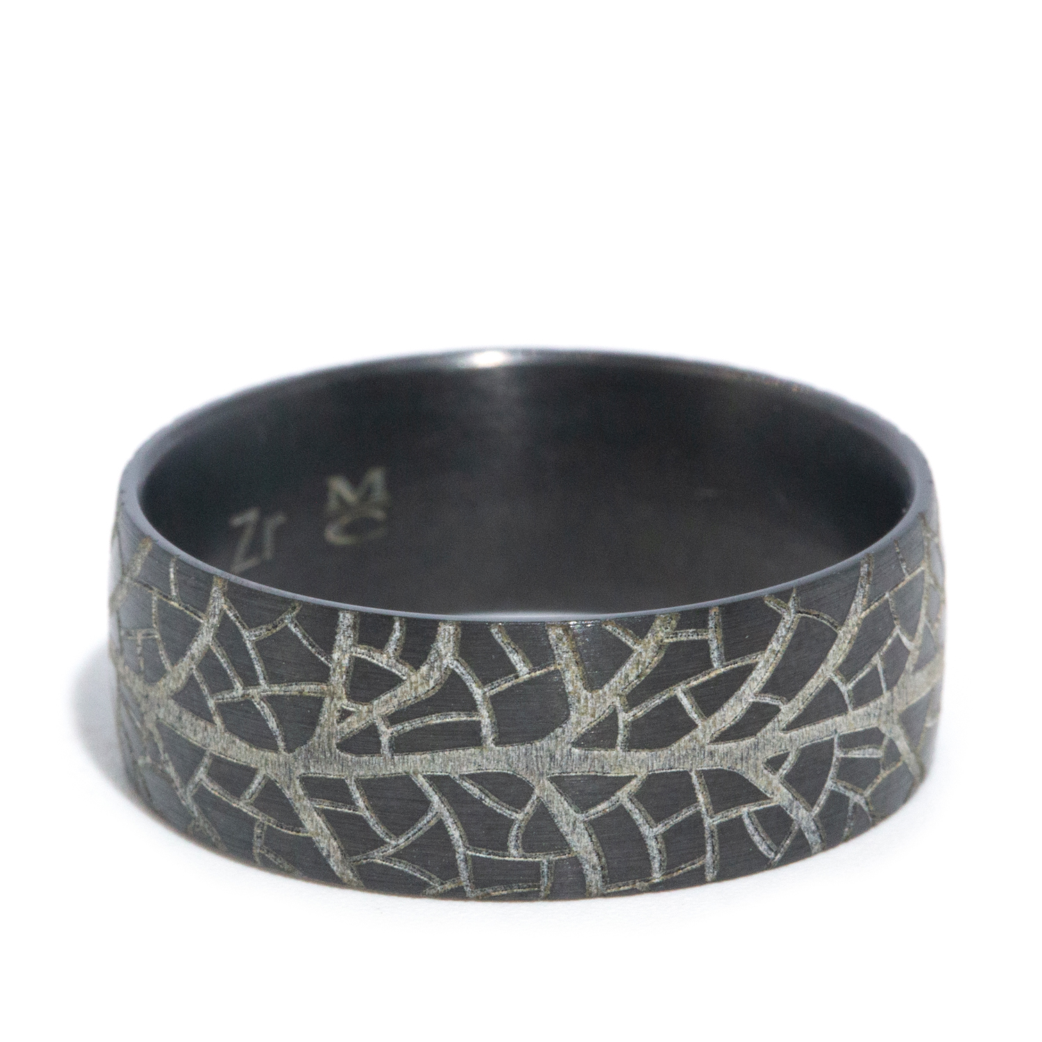 Black Zirconium Ring