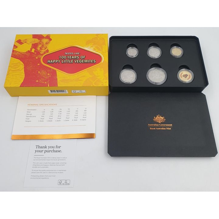 Little Veg. Proof Coin Set