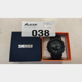 MENS SHOCK WATERPROOF DUO TIME WATCH ALARM STOPWATCH - SKMEI 4TIME RSA-1688