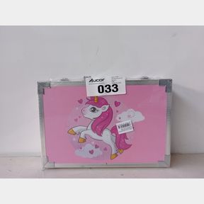 145PC UNICORN KIDS PAINTING DRAWING ART SET WITH ALUMINIUM CASE - PINK - FOR HOURS OF FUN IN ONE COMPACT CASE