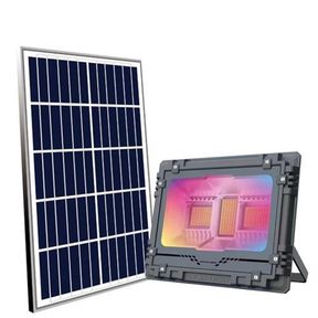 60W Solar RGB Flood Light | NO SOLAR PANEL/NOT TESTED