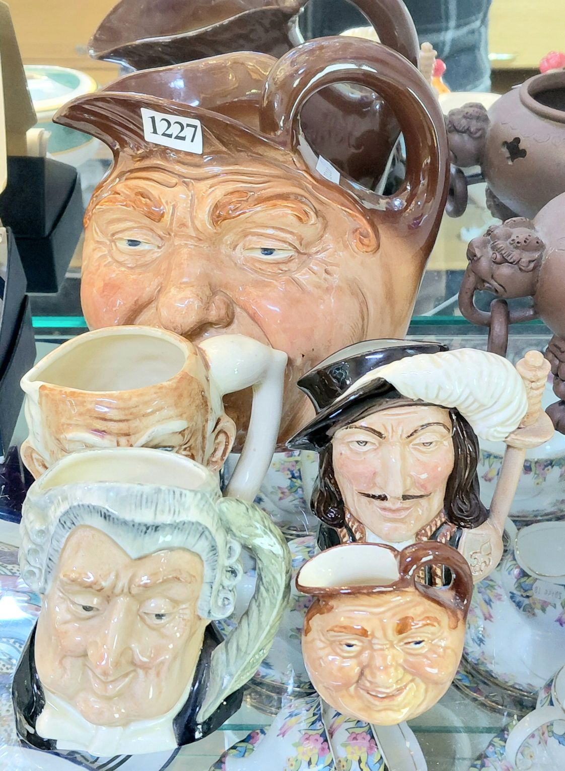 Japanese And English Toby Jugs