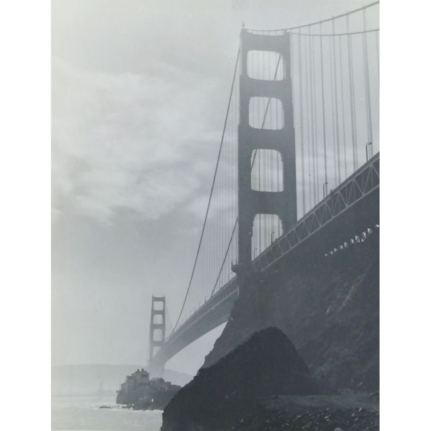 William Dassonville ''Golden Gate Bridge from Sausalito"
