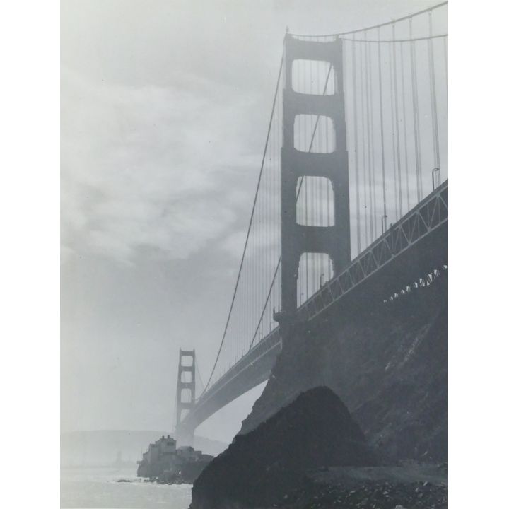 William Dassonville ''Golden Gate Bridge from Sausalito"