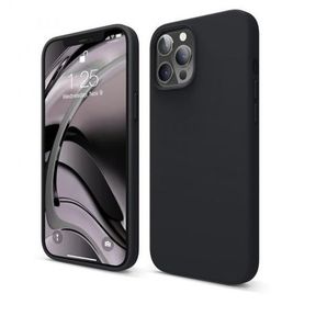 Liquid Silicone Back Case For Iphone 12pro Max black iPhone 12 Pro Max |