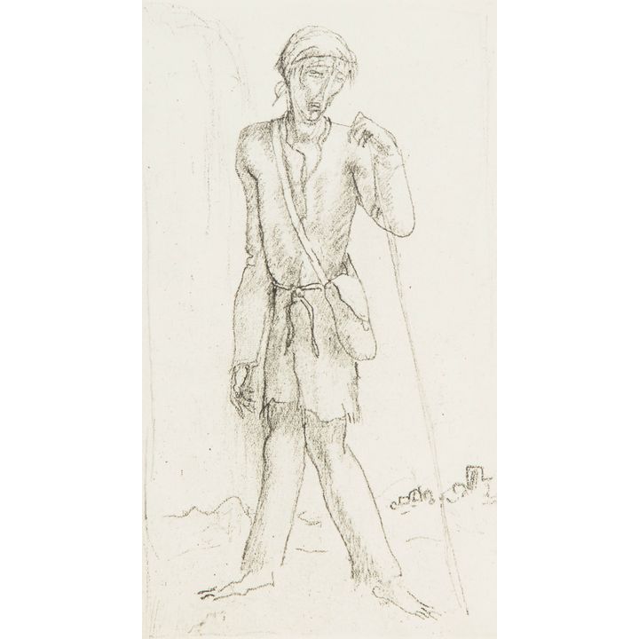 Eugeniusz Zak | Włóczęga z La porte Lourde, Paris 1929 r.