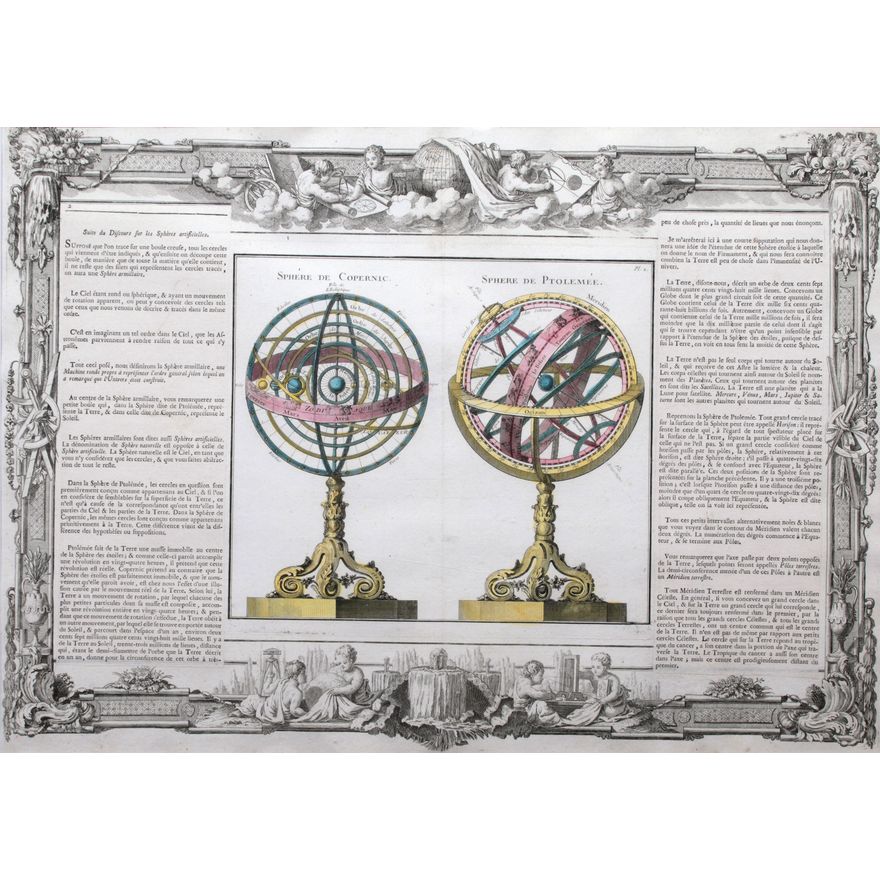 Louis Brion de la Tour | Sphere de Copernic, Sphere de Ptolomee