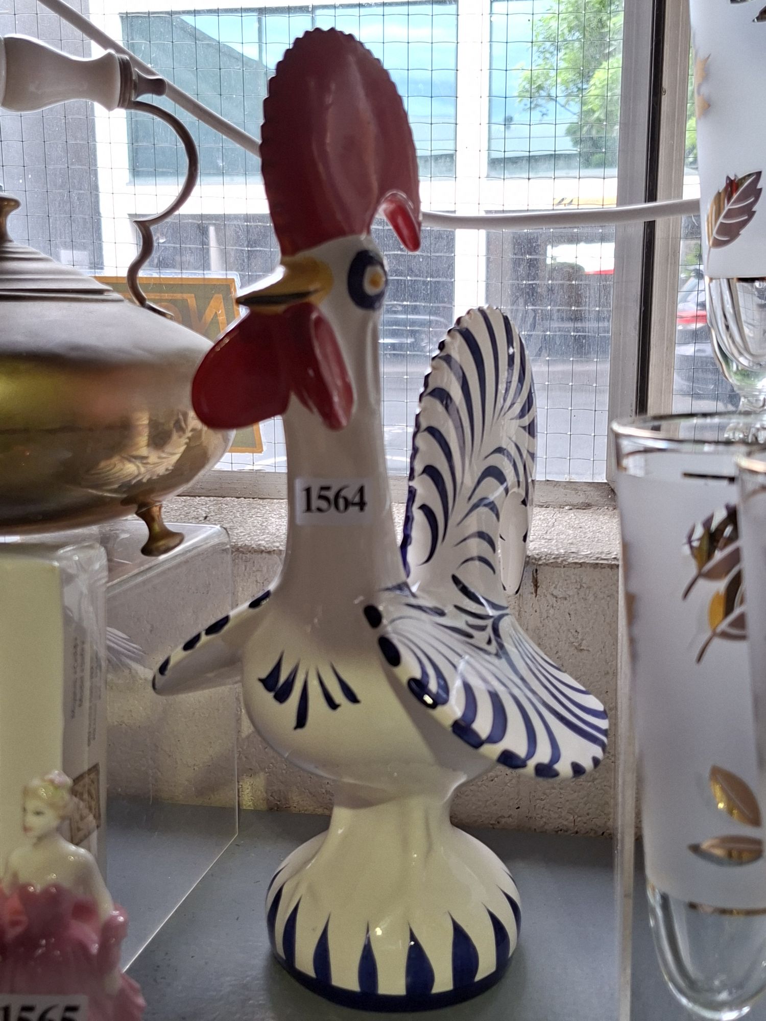 Portuguese Ceramic Cockeral