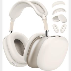 4 IN 1 CASE FOR AIRPODS MAX HEADPHONES, EAR PAD CASE COVERS/EAR CUPS COVERS/HEADBAND COVER FOR AIRPODS MAX (2024/2020)(USB-C/LIGHT