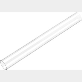22MMX25MM UXCELL CLEAR RIGID TUBING 22MM(7/8') ID X 25MM(63/64') OD X 1FT LENGTH ROUND PLASTIC POLYCARBONATE TUBE