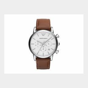 Emporio Armani Men's Chronograph Brown Leather Watch - AR1846- 50572/46106 HV-