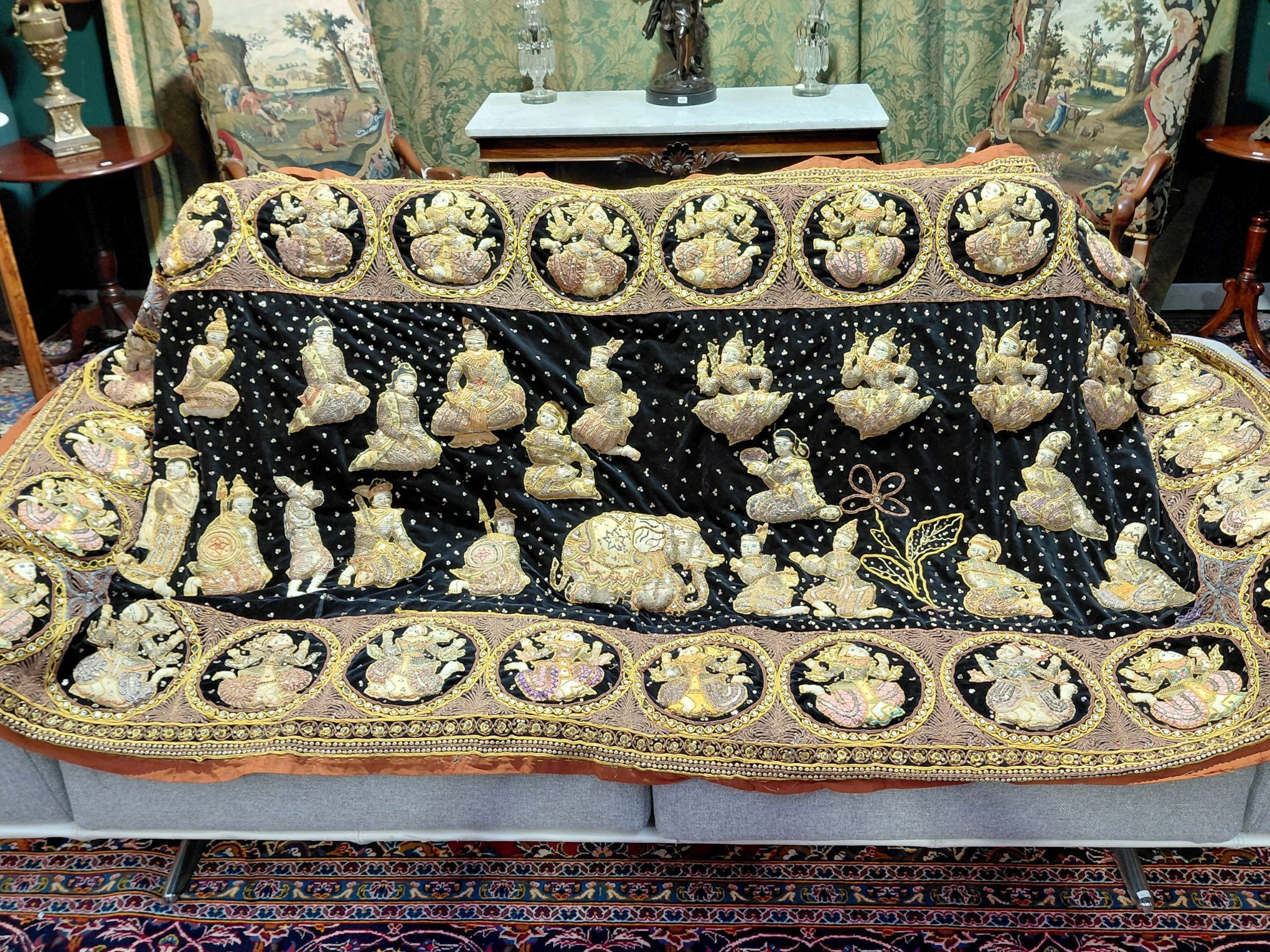 LARGE THAI EMBROIDERY