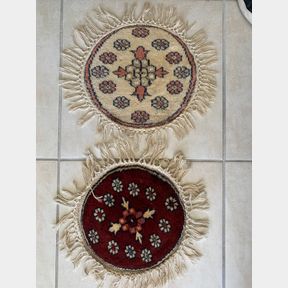 Set of 2 round persian placemats - 50698/206