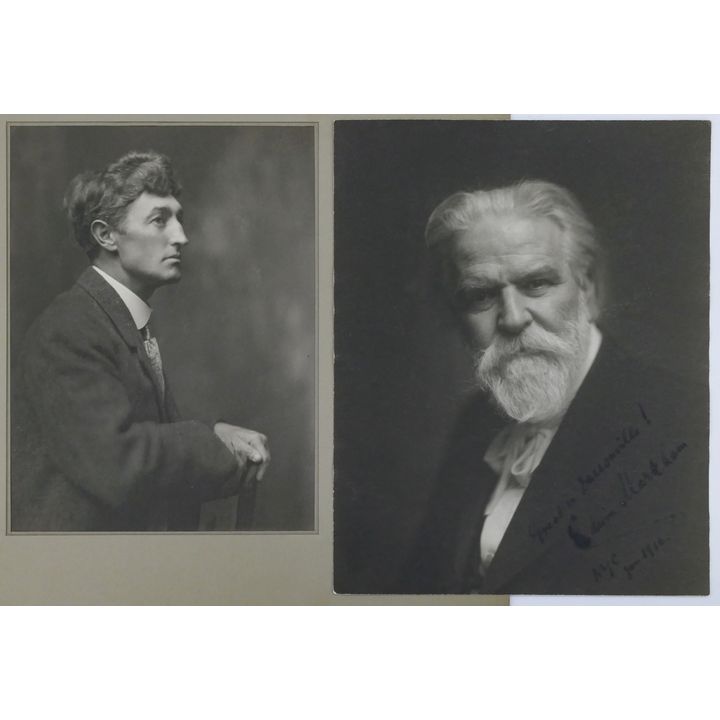 2pc William Dassonville ''Famous Poets'' Platinum Print