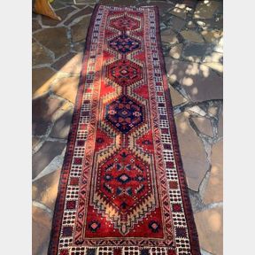 STUNNING PERSIAN RUNNER. SIZE: 320X80 - 50698/569