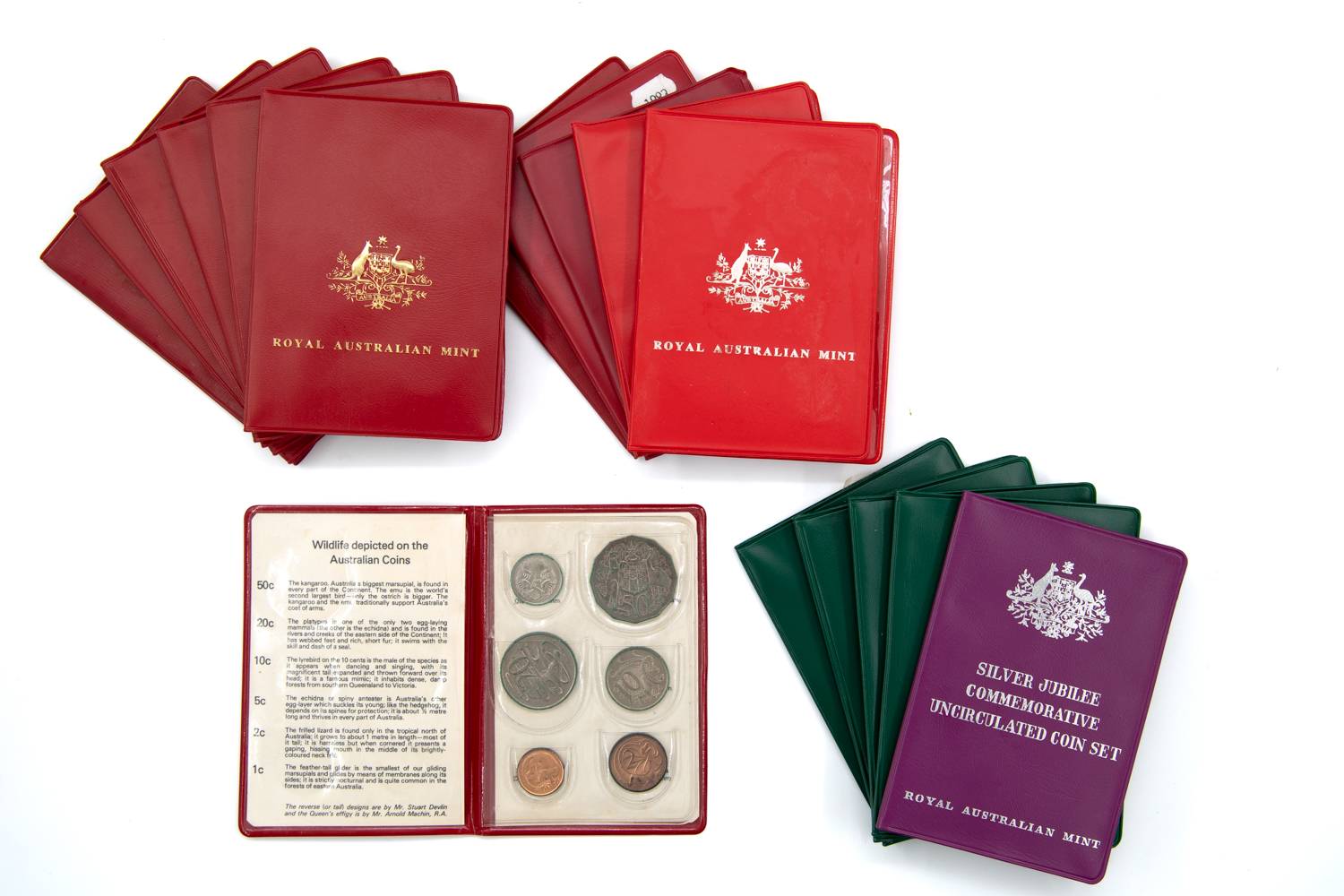 Elizabeth II, Mint Sets, 1966 - 2004, UNC