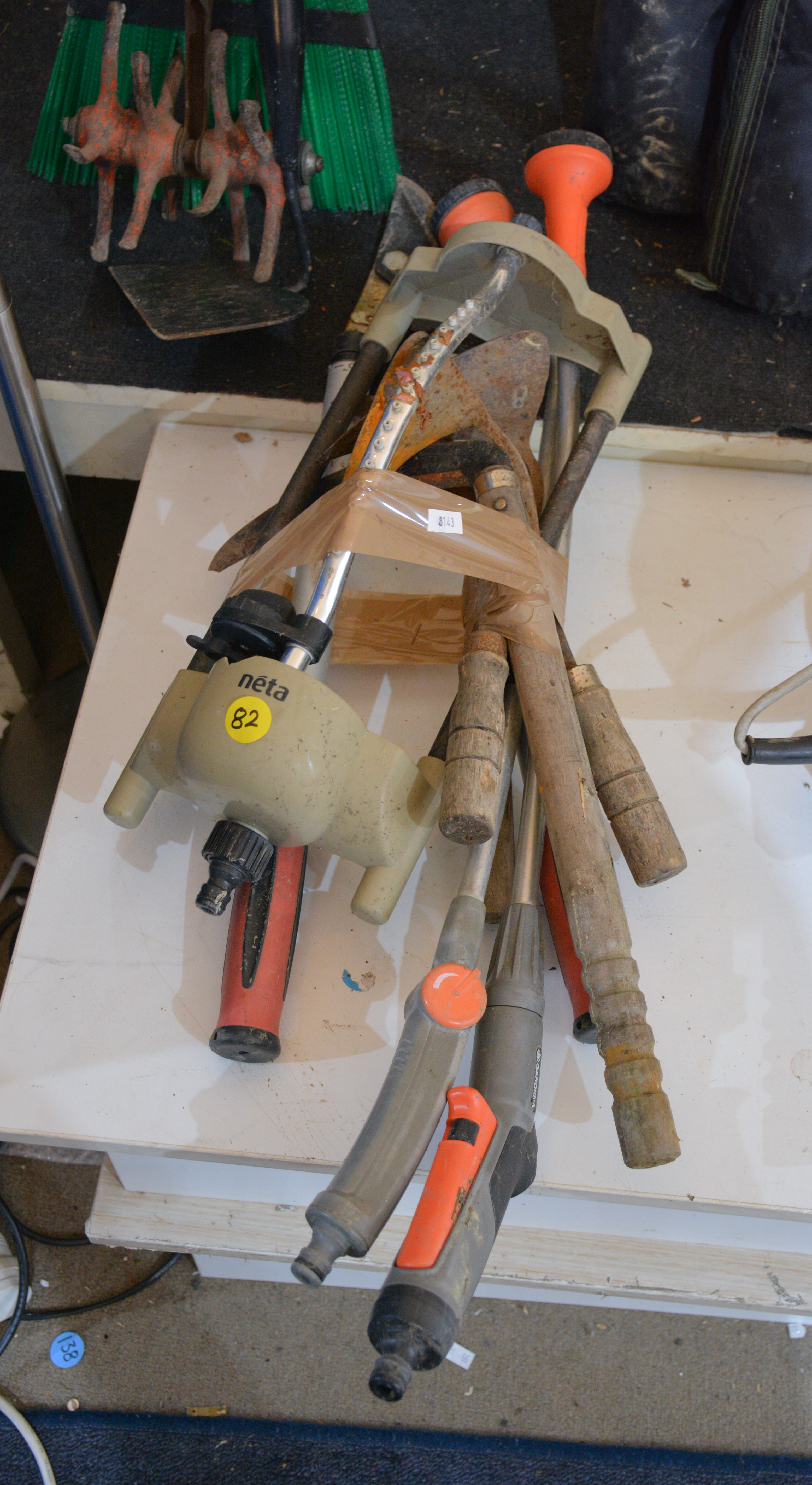 Garden Tools, Sprinkler etc — sold at auction in New Zealand for $10