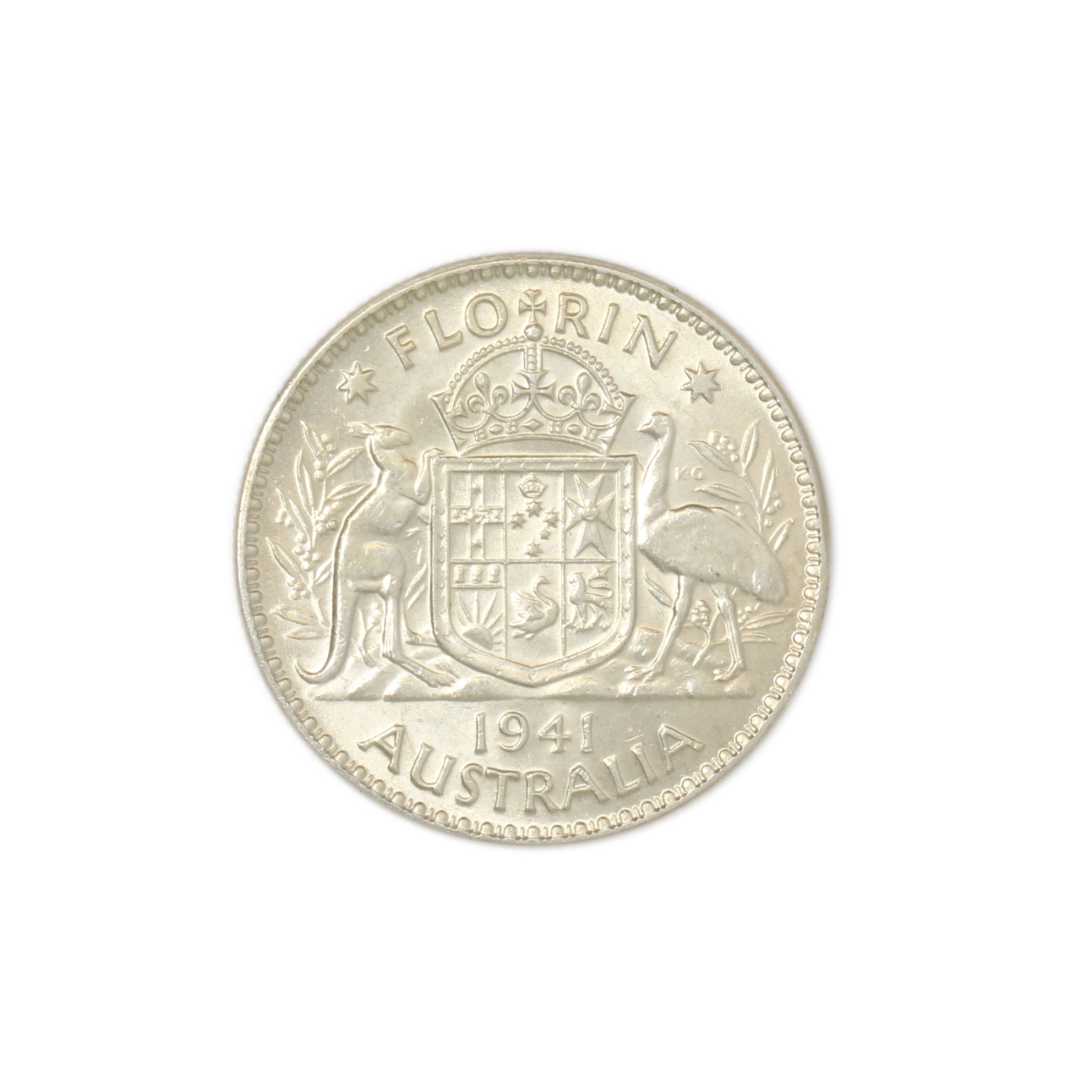 1093. · George VI, Florin, 1941, aUNC