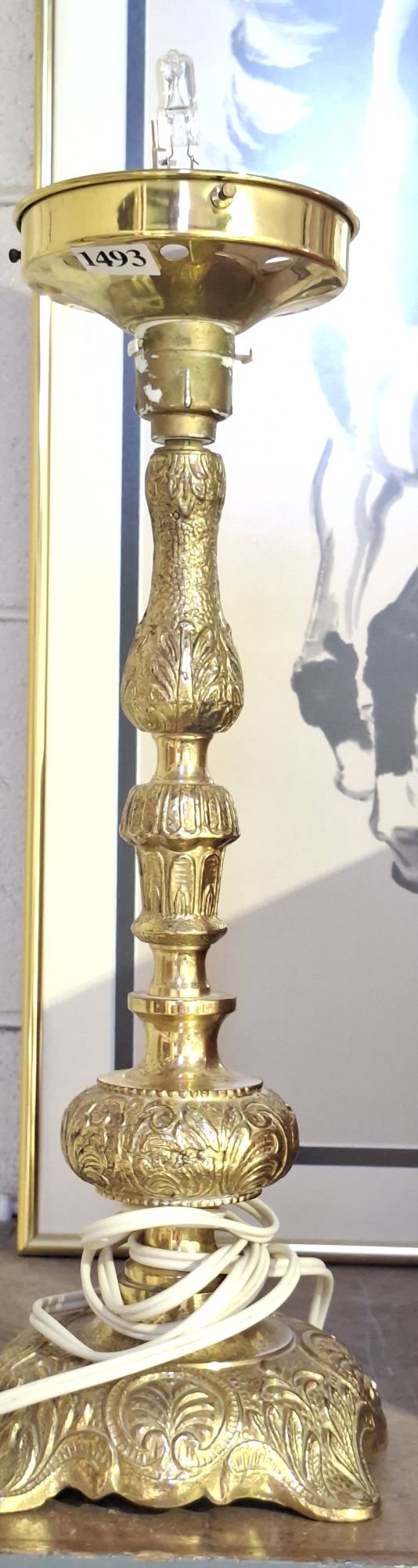 Antique Brass Lamp