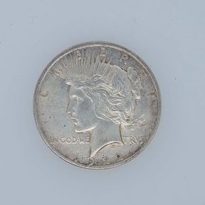 1922-D Liberty Peace Silver Dollar - 90% Silver.