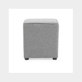 George and Mason - Square Ottoman - Grey-50587/3200 B2 (s4)