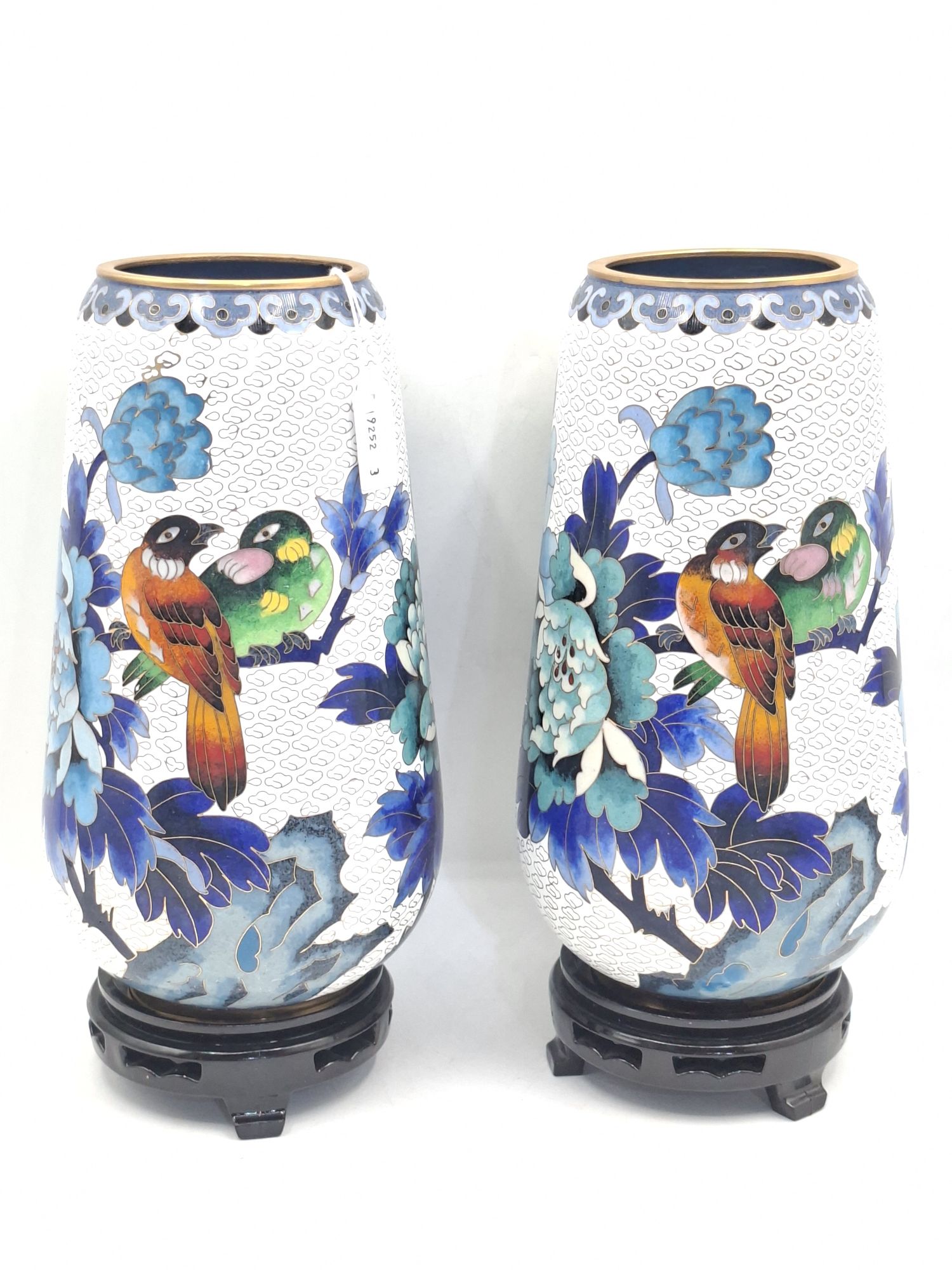 Chinese Cloisonne Vases