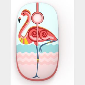 UNIPOWS WIRELESS MOUSE - 2.4G SLIM PORTABLE COMPUTER MOUSE WITH NANO RECEIVER, LESS NOISE MOBILE OPTICAL MICE FOR NOTEBOOK, PC, LA