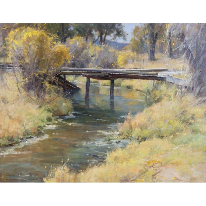 Clyde Aspevig (1951-), Country Bridge