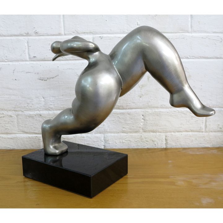 RESIN FIGURE ON STAND