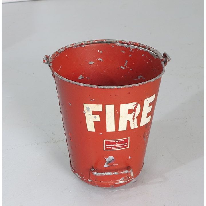 VINTAGE STEEL FIRE BUCKET