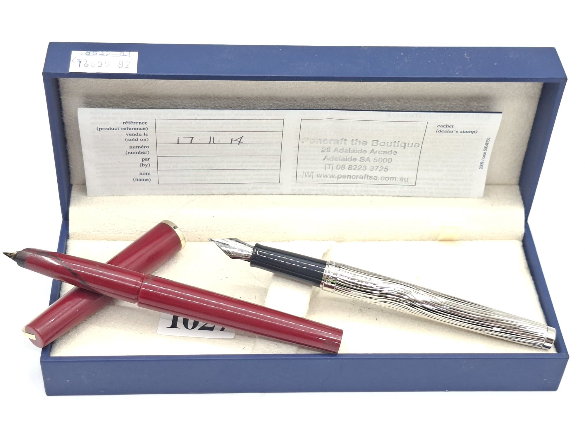 1027 · WATERMAN AND PILOT PENS