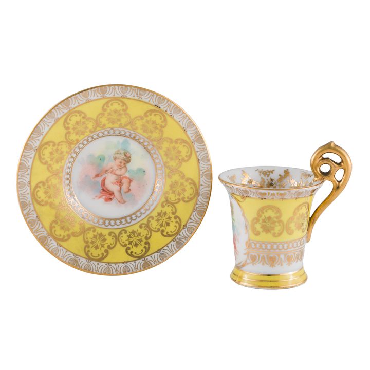 Filiżanka do mokki, Royal Vienna, XIX/XX w.