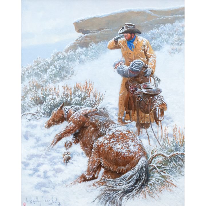 Clark Kelley Price (1945- ), Montana Farewell