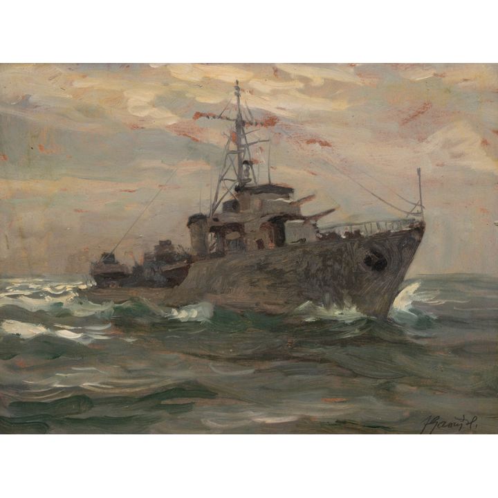 Jan Gasiński | ORP Burza, 1960 r.