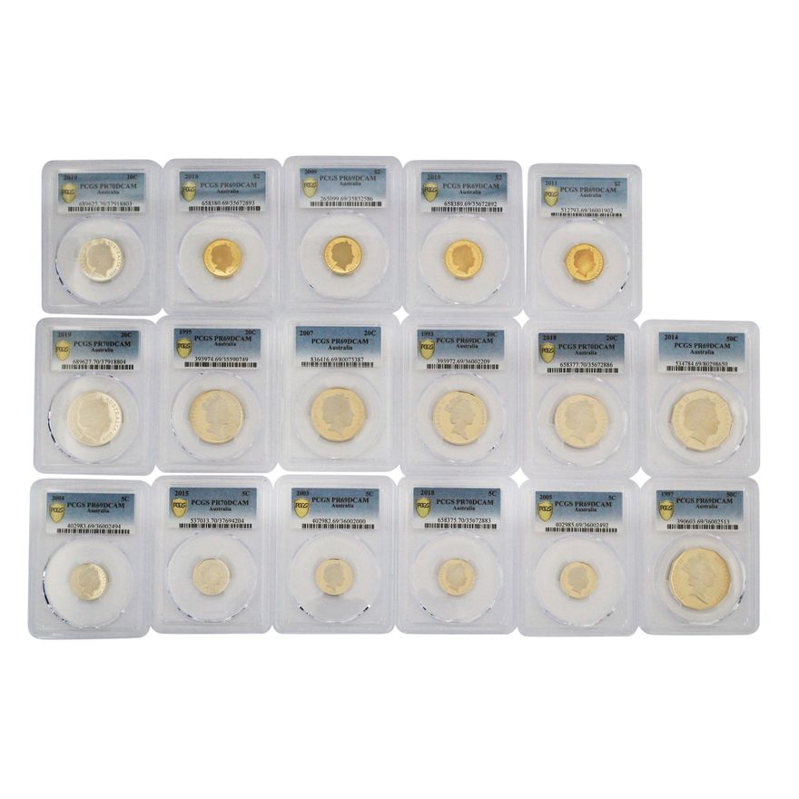 Elizabeth II, PCGS Accumulation Accumulation