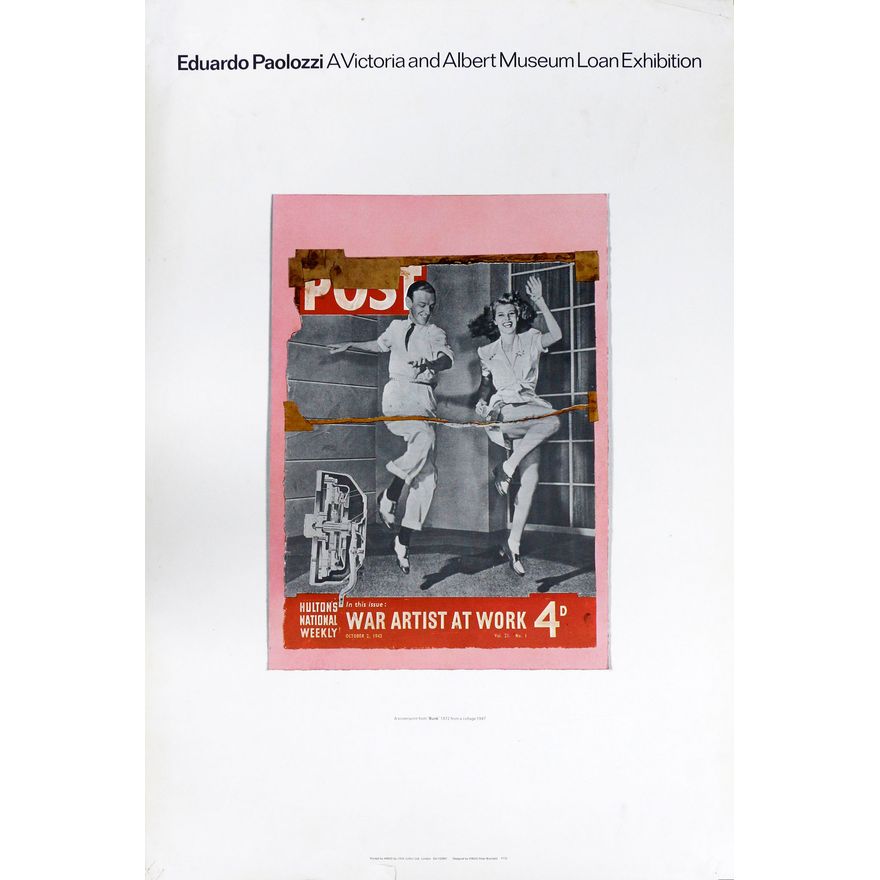 Eduardo Paolozzi / Daily Mirror - Two vintage poster prints