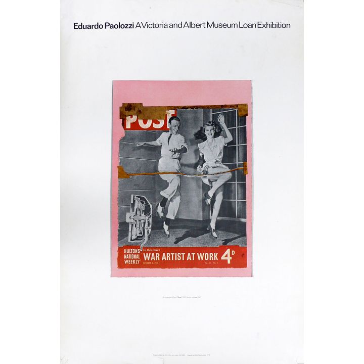 Eduardo Paolozzi / Daily Mirror - Two vintage poster prints