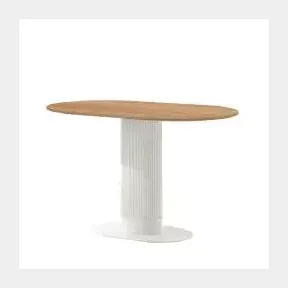 GEORGE MASON - MILANO DINING TABLE - NATURAL- 120CM