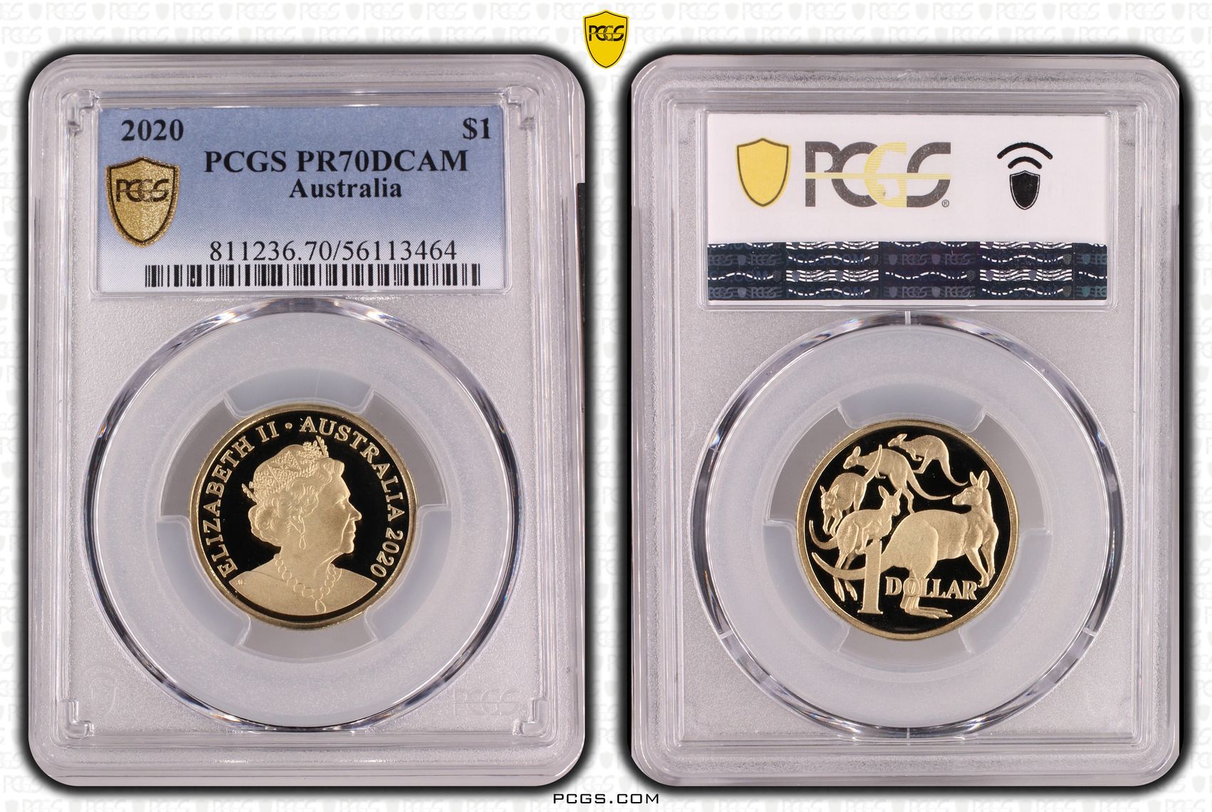 One Dollar, 2020, PR70DCAM