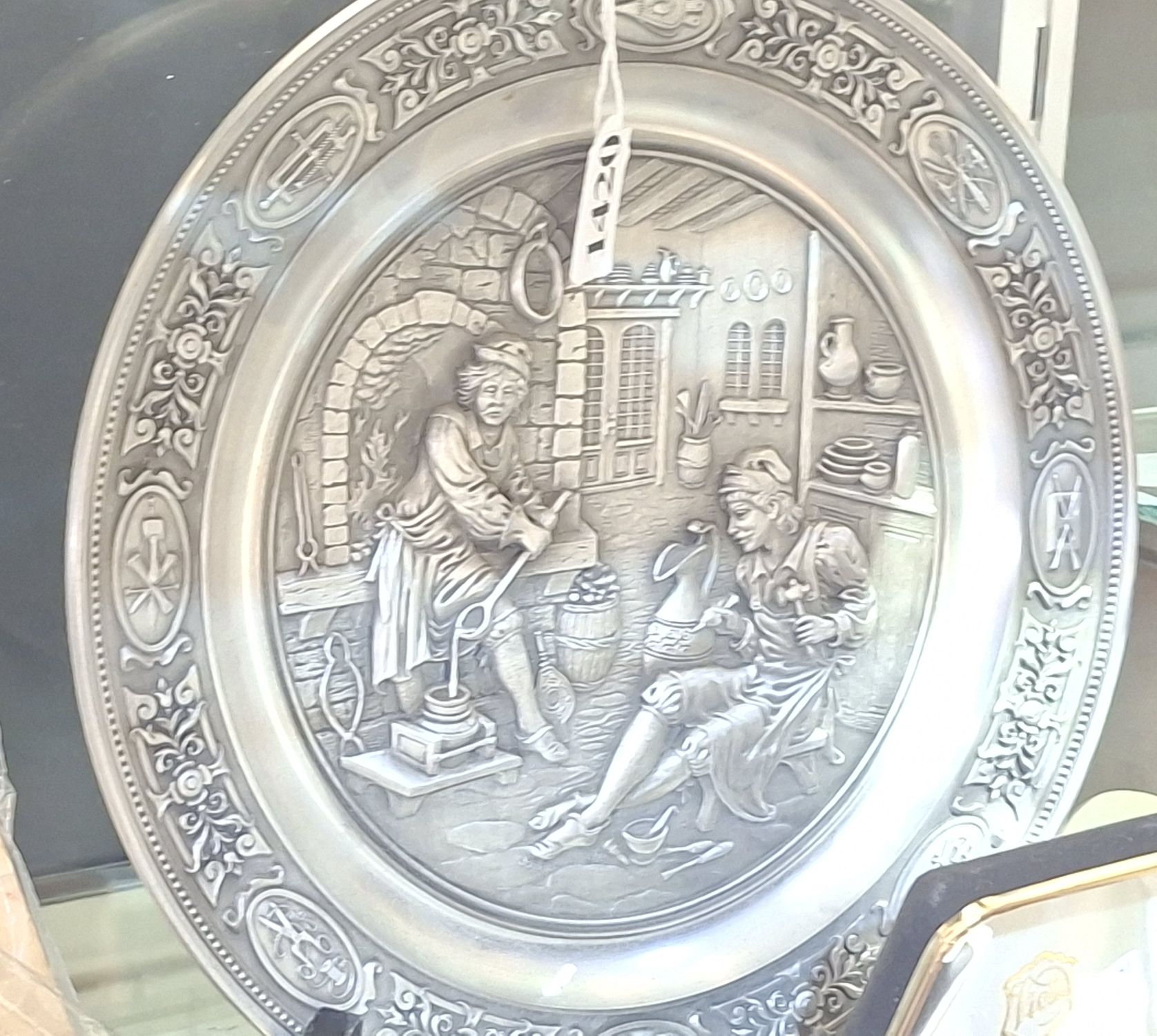 Bradford Exchange Pewter Plate