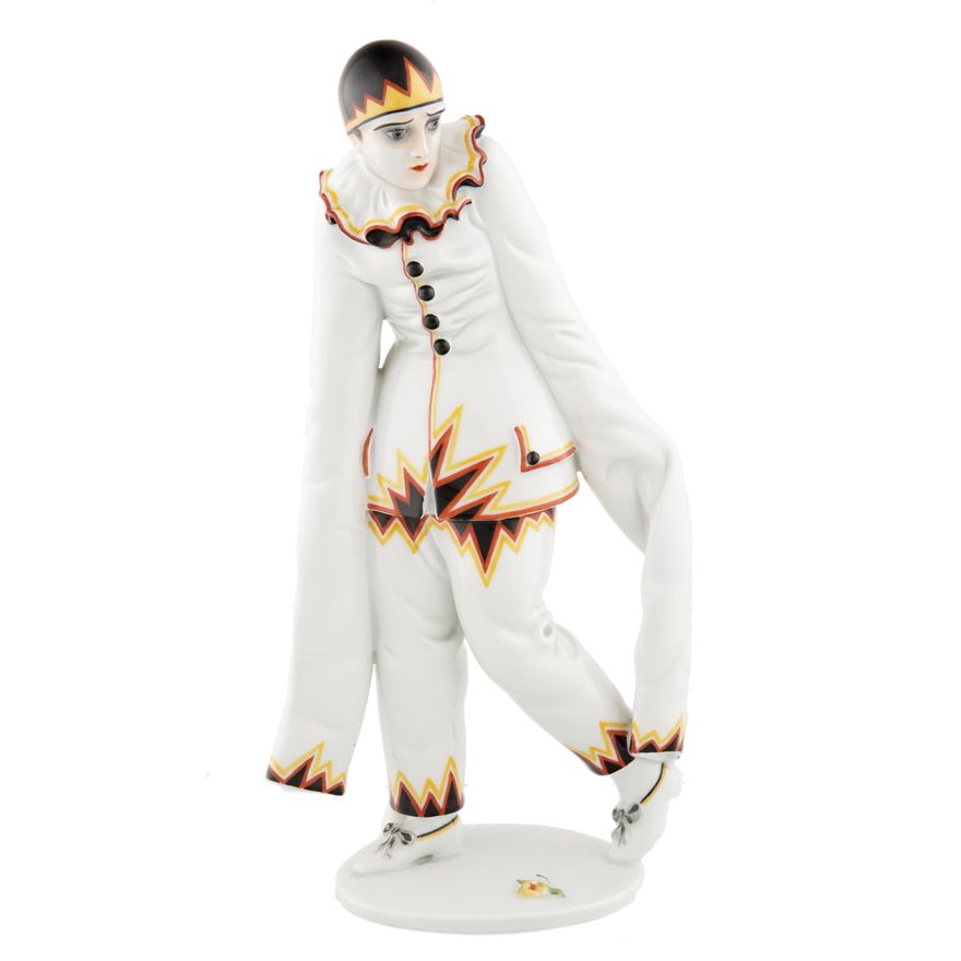 Figura porcelanowa Pierrot, Rosenthal, 1926 r.