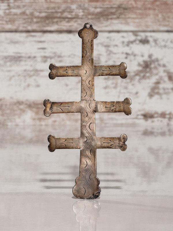 Robert Cruickshank 
(Montreal, active 1774-1809)
Trade Silver, Cross of Salem