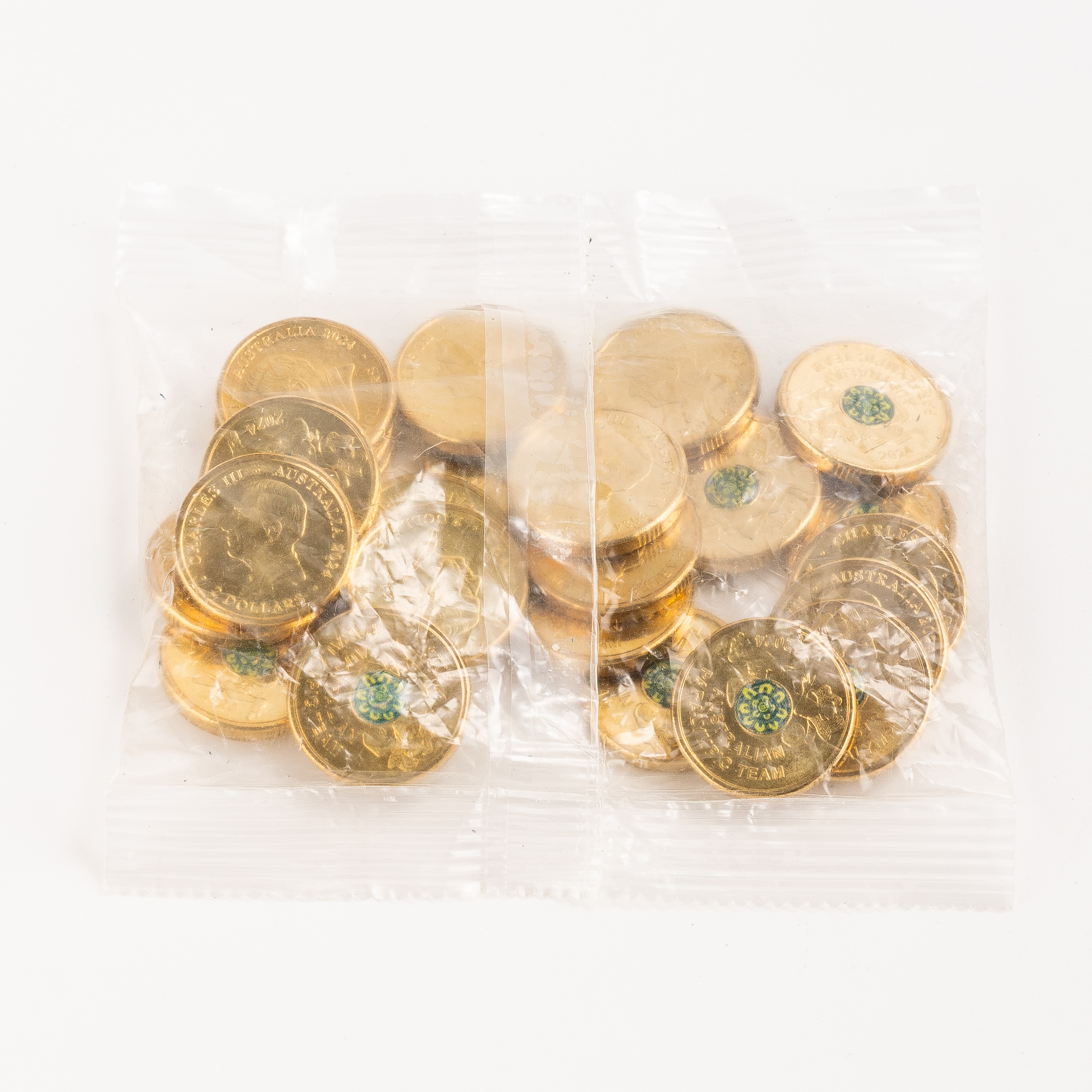 130 · Charles III, RAM, Australian Paralympic Team, Two Dollars, 2024,  UNC