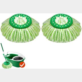 MOP HEAD REPLACEMENT FIT FOR LIBMAN TORNADO SPIN MOP, MICROFIBER MOP REFILLS, SPIN MOP REPLACEMENT HEAD, EASY TO REPLACE, MACHINE