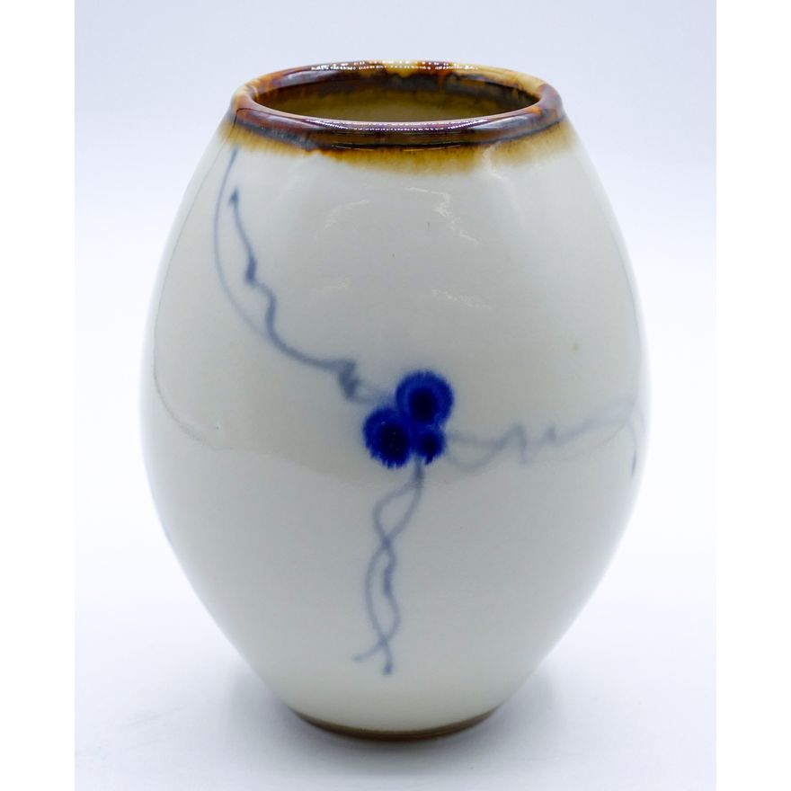 Sam Scott Glazed Pottery Vase 6''