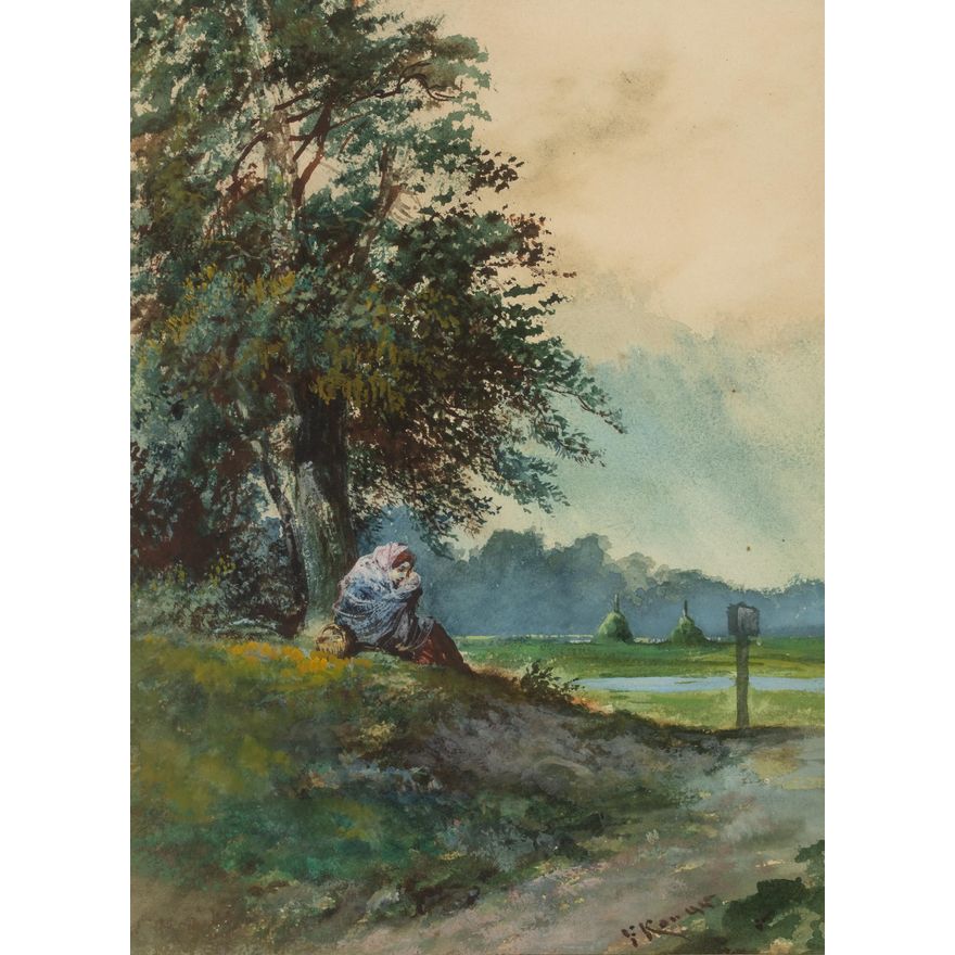 Franciszek Kostrzewski | Przed burzą, 1895 r.