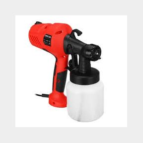 800ml Heavy Duty Electric Paint Spraying Gun- Red -Bar 9902118756644- 51745/27958