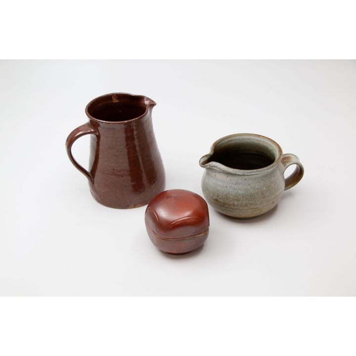Len Castle - Collection of three small stoneware pots