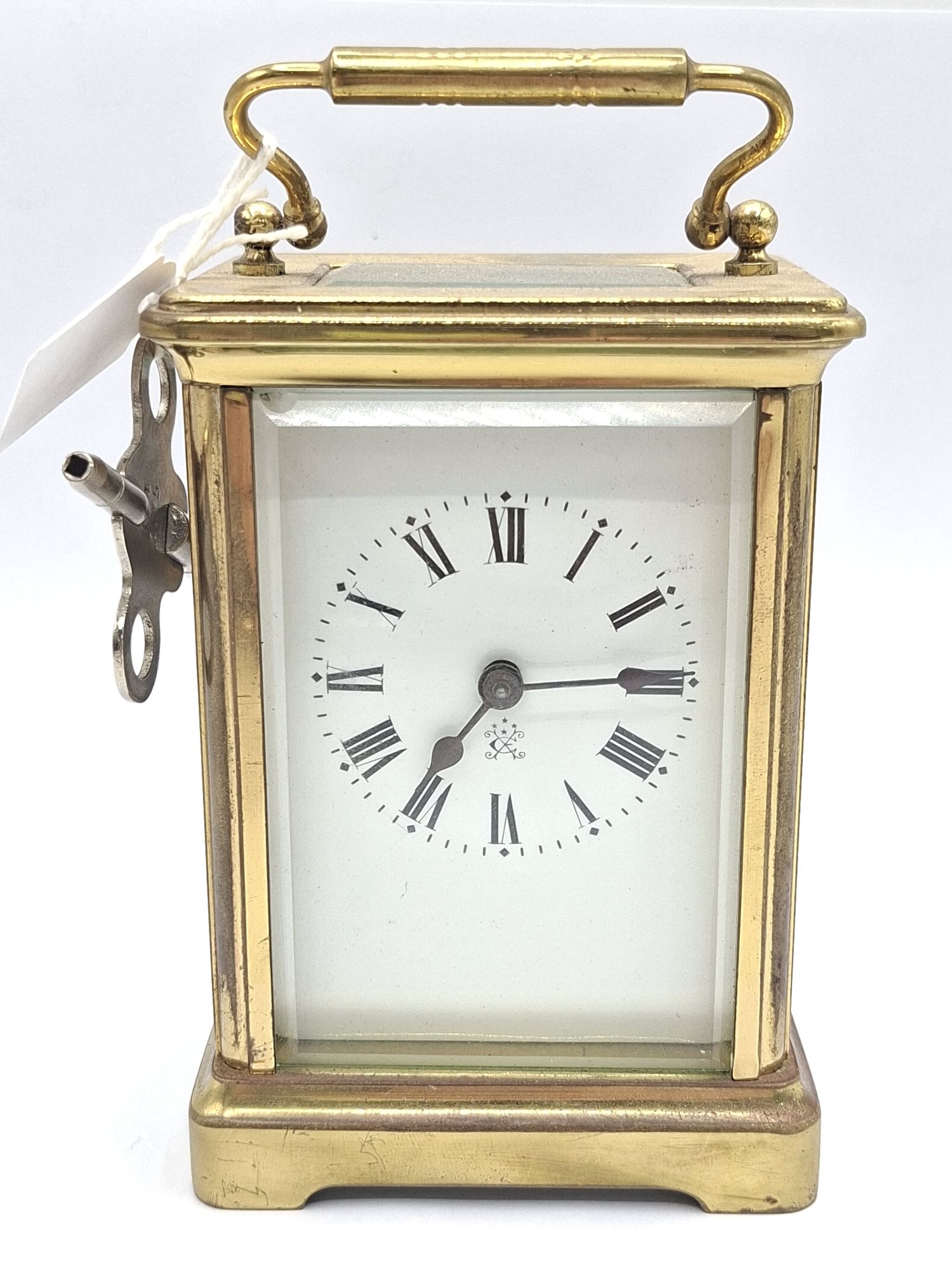 28 · 19TH CENTURY FRENCH BRASS CARRIAGE CLOCK